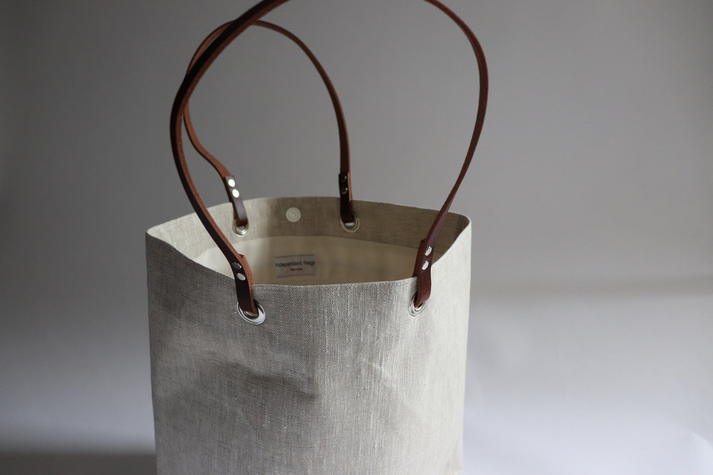 Linen Tote Bag, Beach Bag by Independent Reign