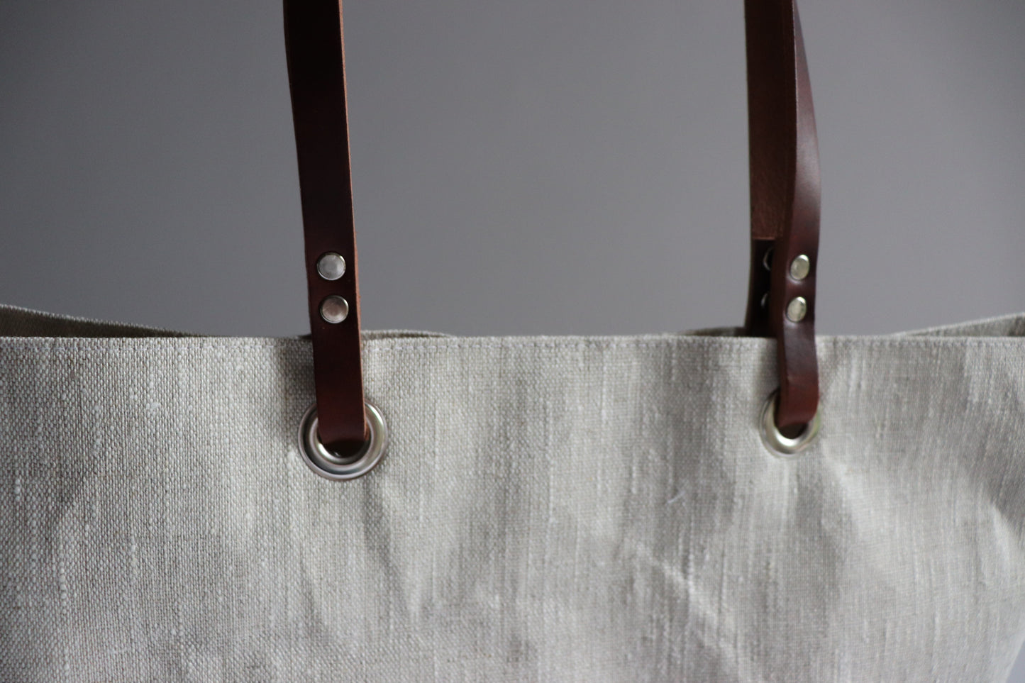 Linen Tote Bag, Beach Bag by Independent Reign