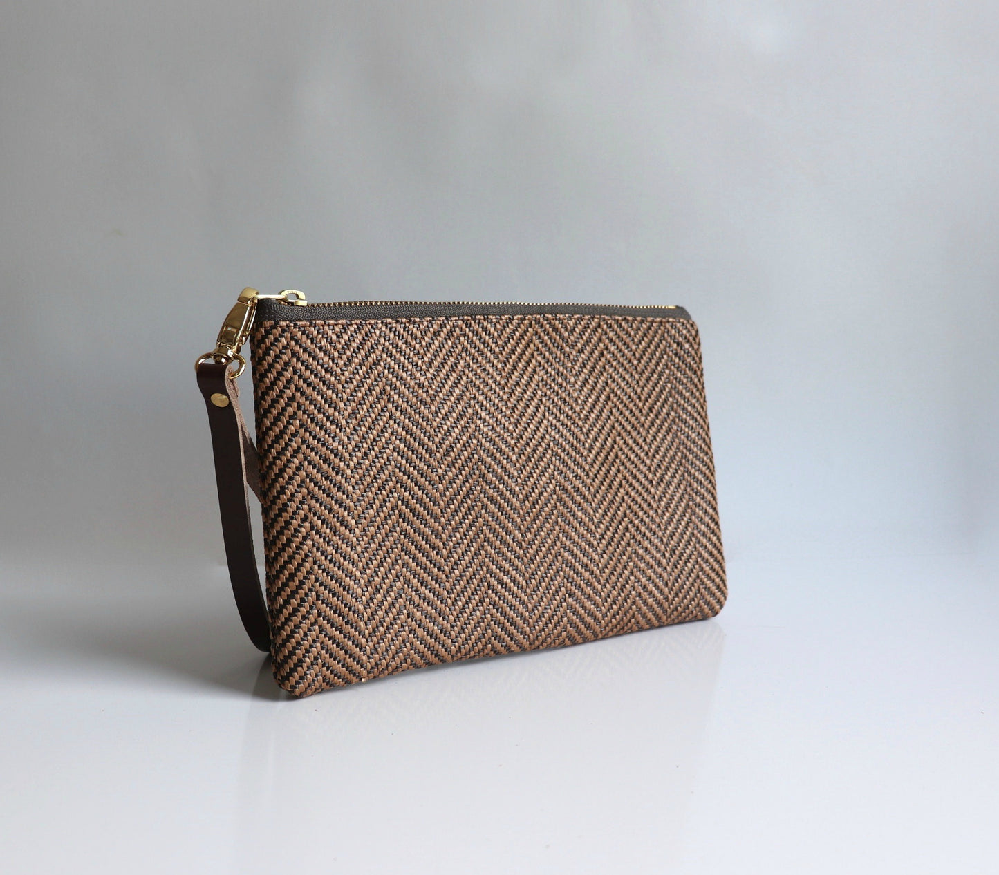 Woven Clutch Purse, Wristlet