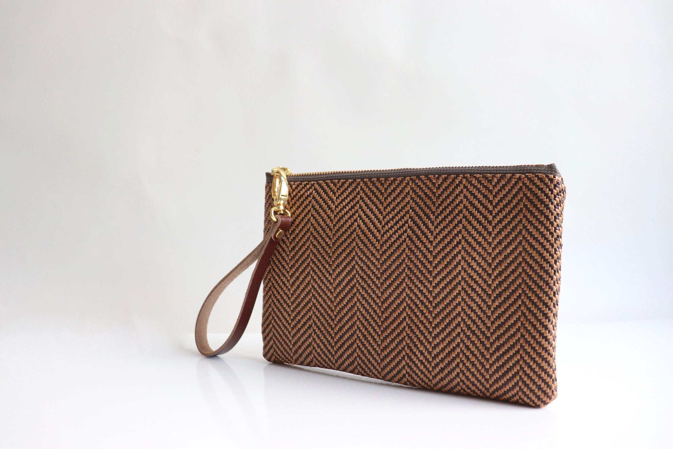 Woven Clutch Wristlet