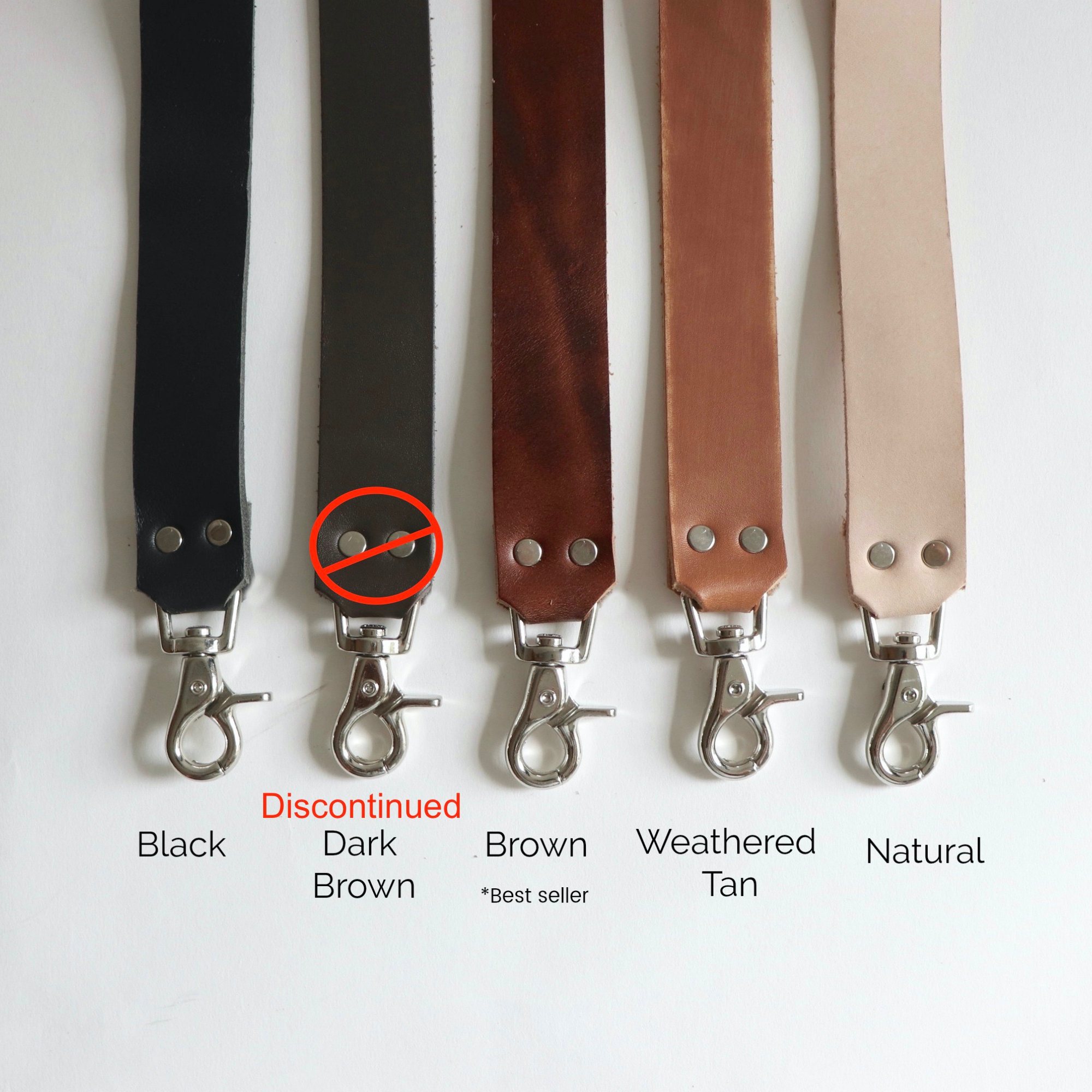 Leather Straps for Handbags and Crossbody Bags Standard 20 inch / Natural