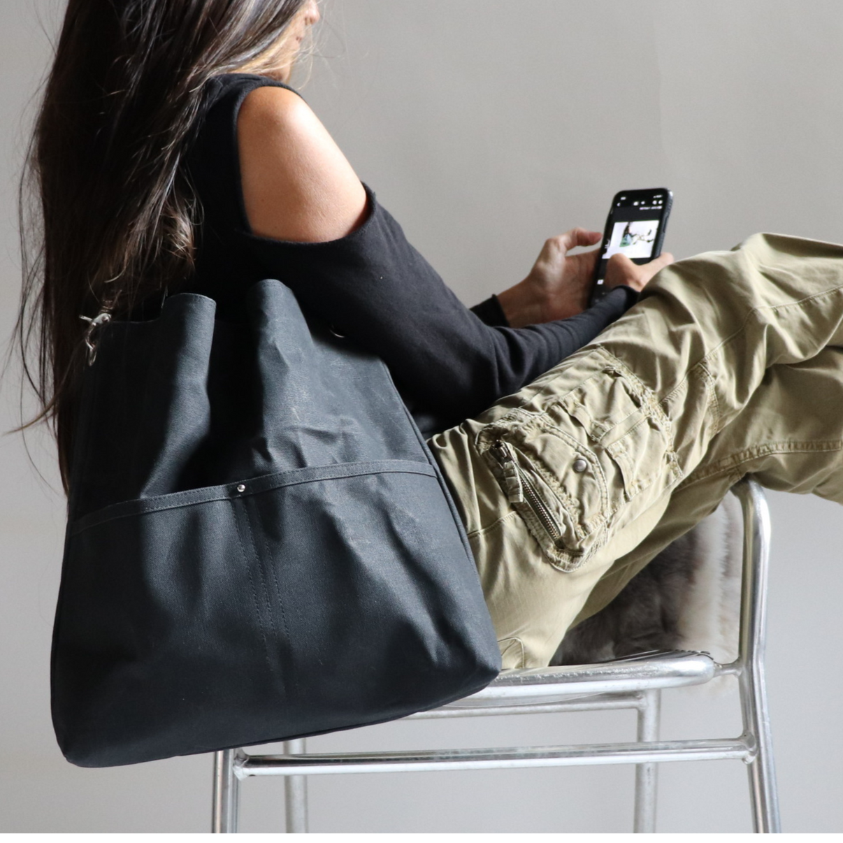 Waxed Canvas Hobo Style Bags Independent Reign