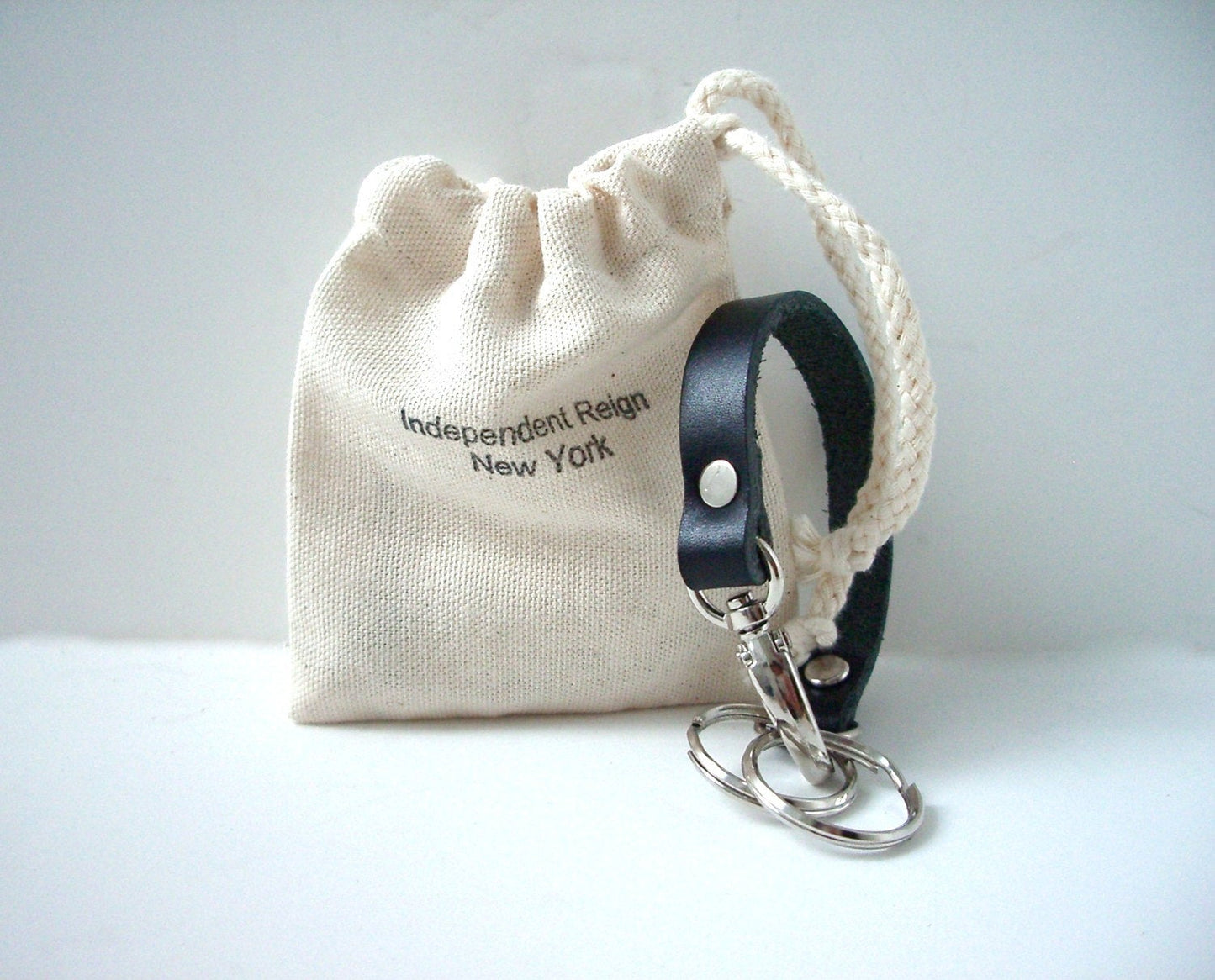 Valet Style Keychains, Leather Key Chains for Men or Women